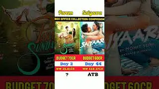 Param Sundari Vs Saiyaara Box Office Collection Comparison 🔥 #shorts #saiyaara #paramsundari #viral