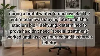 When his cold husband secretly takes care of him | Taekook ff 