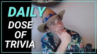 Daily Dose of Trivia #28 | Quizzmania | 7-9-21