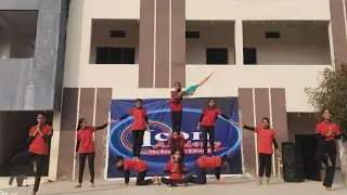 Yoga day dance performance by girls || Icon Academy Kamlapur || #iconacademy #yoga #yogaday