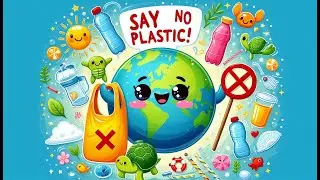 🚫 Say No to Plastic! 🌍 | Fun Kids Song About Saving the Earth 🌱🎶