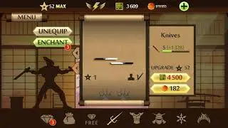 Shadow fight 2 all weapons from level 1 to 52 max