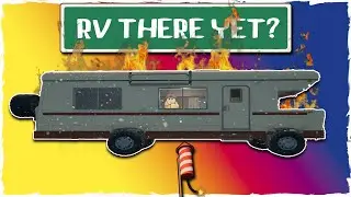 RV There Yet - New Snow Map!, Tubing Fails, & Fireworks [Funny Moments]