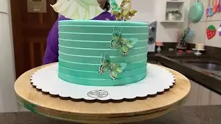 BOLO DECORADO PRINCESA TIANA - AULA DE CONFEITARIA
