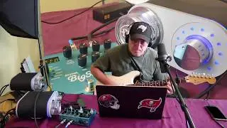 Blue Robbie Preamp with a Strymon Big Sky Reverb pedal / testing some sounds
