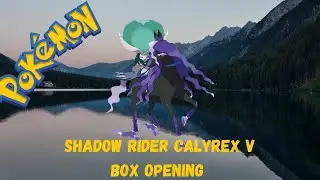 Shadow Rider Calyrex V Box opening Pok&eacute;mon TCG: Chilling Reign