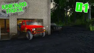 Getting The Truck Running In Junkyard Truck! EP : 1