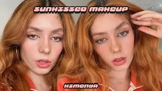 sexy sunkissed makeup look // maquillaje bronceado