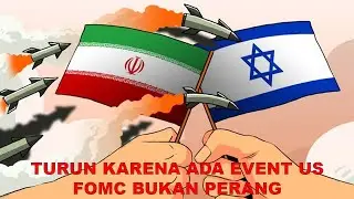 BTC TURUN KARENA BERITA PERANG IRAN VS ISRAEL ?? MARKET CRYPTO RONTOK MENDEKATI EVENT US FOMC !!