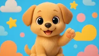 Cute Little Dog Sounds 🐾 Woof Woof Fun for Kids