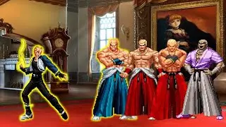 [KOF Mugen] | Rock YS Vs Geese Howard Team