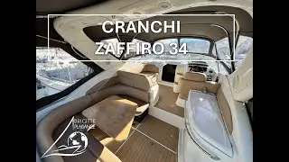 Cranchi Zaffiro 34 à vendre – Bateau à moteur occasion 2006 – 77 000 € | Brigitte Plaisance