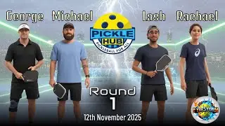 George/Michael -vs- Lash/Rachael - FyreStorm Pickleball Round 1 - 12th Nov 2025