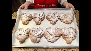 Heart Shaped Brioches - Mary’sKitchenMtl