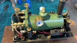Regner Paul tram loco with heat shield and secondary air hole