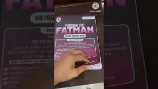 parmar ssc Fatman।Gk/Gs Theory Book। English medium।#parmarssc#parmarsscgk#ntpc#gkbooks