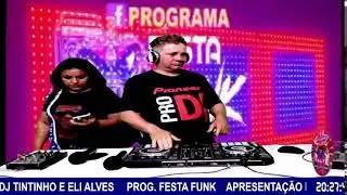 Transmissão ao vivo de programa festafunk