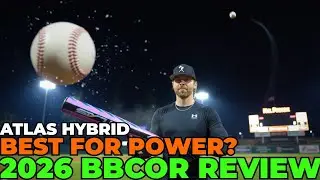 2026 Atlas Hybrid BBCOR Review: Is This Bat the BEST For Power?