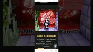 P&Aacute;GINA WEB X THEIGAMER YA DISPONIBLE  