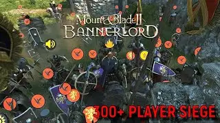 Chronicles of Vlandia - Part 1 | EPIC 300+ PLAYER SIEGE! Persistent Empires Bannerlords