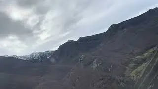Viendo el pueblo desde el aire 