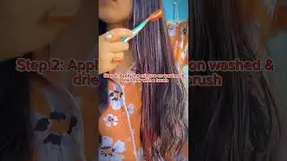 Hair color at home with Kaveri Easy Fast Hair Color #shorts #youtubeshorts #haircolor