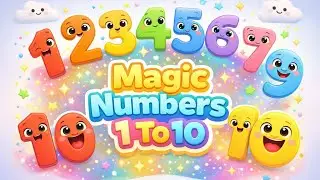 Magic Numbers 1 to 10 | Fun Counting Song for Kids
