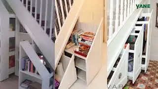 Bikin Lemari Kabinet Di Bawah Tangga - Rel Lemari / Kabinet  R1301 Yane  Under Stair Cabinet Storage