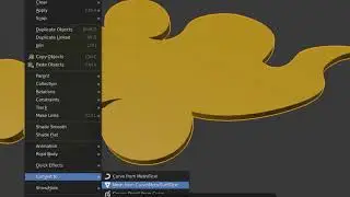 Import SVG from illustrator to Blender 2.81 and convert  (Thai sound)