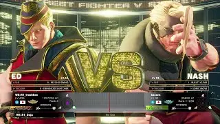 Street Fighter V CE 🔥 ED VS NASH