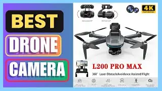 Best L200 Pro Max RC Quadcopter 4K Mini Drone
