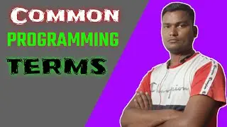 PROGRAMMING TERMS WE LISTEN IN OUR CODING LIFE