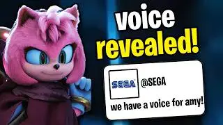 Amy Rose Voice Actress For Sonic Movie 4 FINALLY REVEALED!