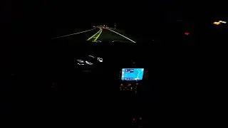 Pure Night Canyon Driving