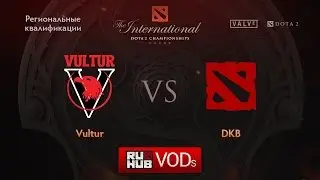 Vultur Gaming vs DKB.Квалификации TI6, NA