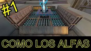 base de guerra como las tribus mejor organizadas en ark - como los alfas #1