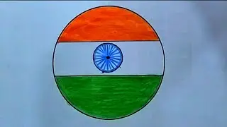 How to Draw Indian Flag Step By Step || Indian Flag Drawing With Colour Pencils || Republic Day
