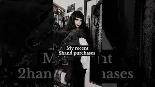 #gothhaul #secondhand #goth