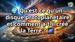 🌍 Qu'est-ce qu'un disque protoplan&eacute;taire et comment a-t-il cr&eacute;&eacute; la Terre ? 🌌