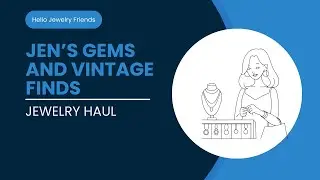 Jewelry Haul from Jen's Gems and Vintage Finds