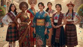 Traditional National Costumes from Around the World. اللباس التقليدي لدول العالم