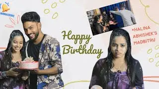 Halina Abhishekha Madbitru..Birthday Hingu Madthara..😳🙆‍♀️ @sannumunnu  #birthdayvlog  #sannumunnu 