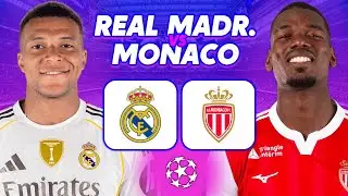 🔴 [LIVE] REAL MADRID - AS MONACO / 🔥 Un CHOC XXL &agrave; BERNABEU ! - CHAMPIONS LEAGUE - MATCH COMMENT&Eacute;
