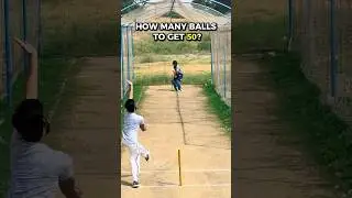 Сколько МЯЧЕЙ нужно Баситу, чтобы набрать 50? 🏏🌞 #крикет #englandcricket #backyardcricket #asiacu...