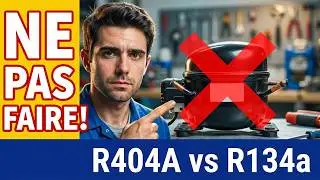 ⚠️ NE remplacez PAS le R404A par le R134a ❌ | Classe 10 R&eacute;frig&eacute;ration | Cons&eacute;quences R&eacute;elles, Pannes
