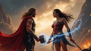 Thor&rsquo;s Hammer and Wonder Woman&rsquo;s Power Story/@Cartooncrazes1996