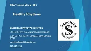 Healthy Rhythms