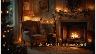 Cozy Vintage Living Room 🎄 | Soft Piano Music | Relaxing Christmas Ambience