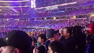 The Miz and Logan Paul at Wrestlemania 38 Entrance in person