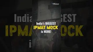 All India Open Mock Test for IPMAT Indore📝| Feel the Real Exam Pressure | Register Now #shorts